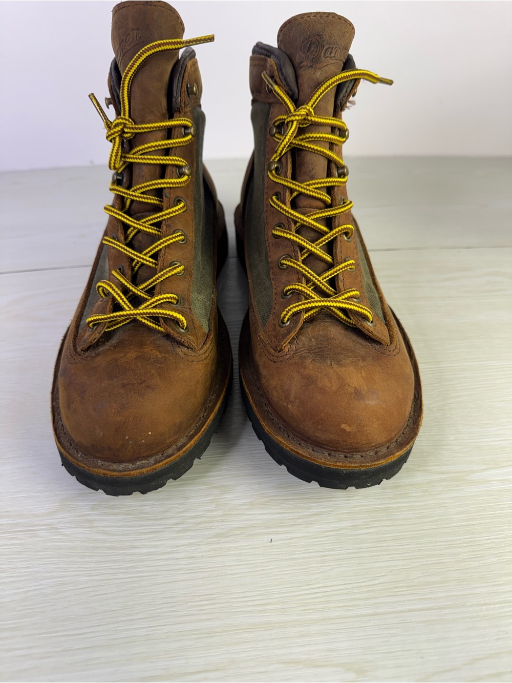 Danner Ridge hiking boots in dark brown and forest green US 9.5 UK 9 - Picture 4 of 8